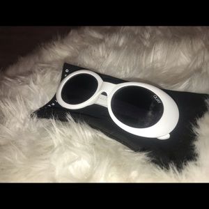 White Quay sunglasses.